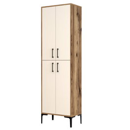Hanah Home Zapatero Berlin A - Nogal y Crema